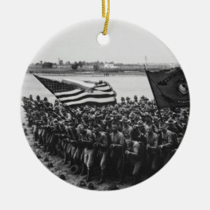 Ornamento De Cerâmica Para lutar primeiramente o Corpo do Marines 1918