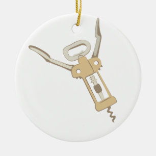 Ornamento De Cerâmica Parafuso