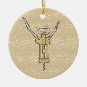 Ornamento De Cerâmica Parafuso