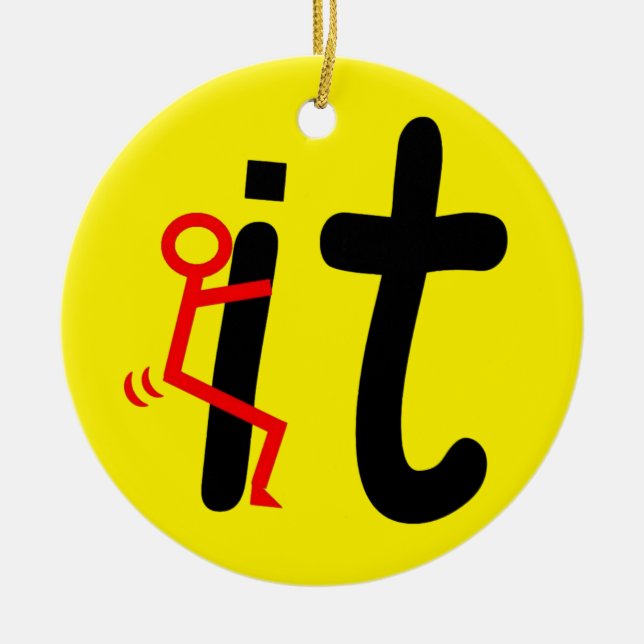 ORNAMENTO DE CERÂMICA PARAFUSO (Frente)