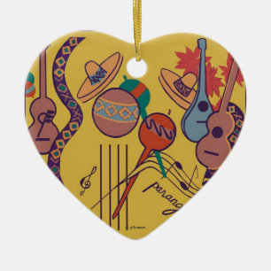 Ornamento De Cerâmica Parang Parang!