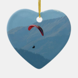 Ornamento De Cerâmica Parapente suíço