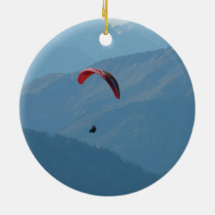 Ornamento De Cerâmica Parapente suíço