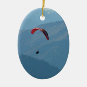 Ornamento De Cerâmica Parapente suíço
