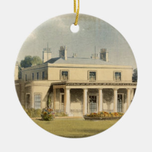 Ornamento De Cerâmica Parque de Wimbledon, de R de R. Ackermann