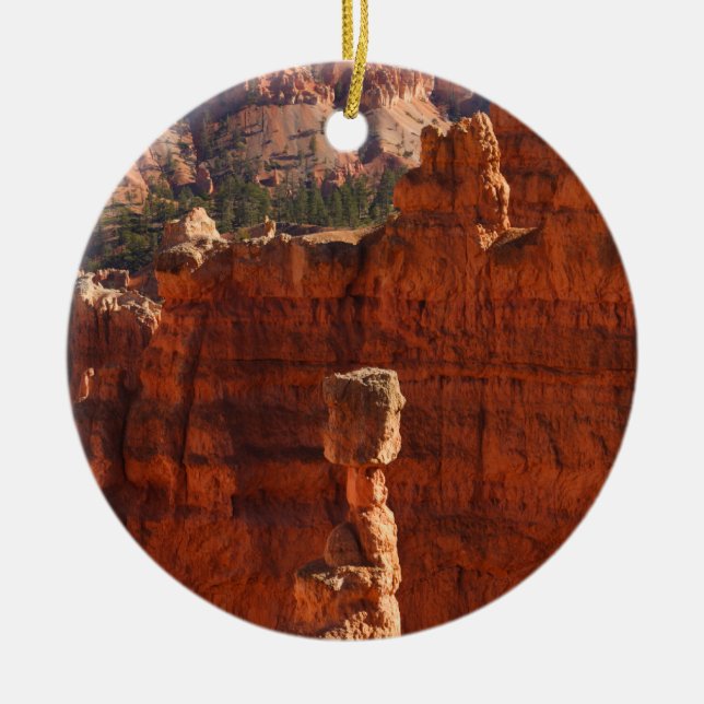 Ornamento De Cerâmica Parque nacional da garganta de Bryce (Frente)
