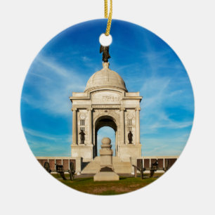 Ornamento De Cerâmica Parque nacional de Gettysburg - memorial de