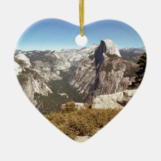 Ornamento De Cerâmica Parque nacional de Yosemite, meia montanha da