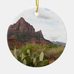 Ornamento De Cerâmica Parque nacional de Zion, guarda, Utá, EUA 7