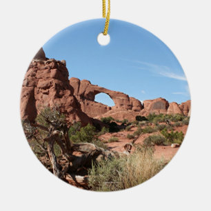 Ornamento De Cerâmica Parque nacional dos arcos, perto de Moab, Utá, EU