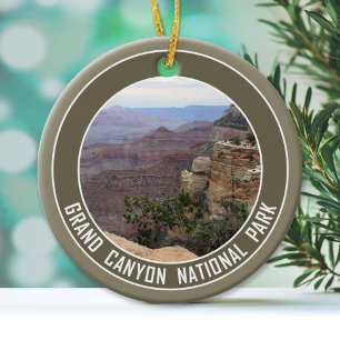 Ornamento De Cerâmica Parque Nacional Grand Canyon Souvenir
