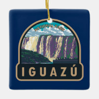 Parque Nacional Iguazu Argentina Viagem Art Vintag