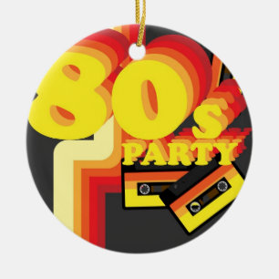 Ornamento De Cerâmica partido 80s