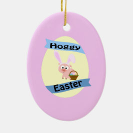 Ornamento De Cerâmica Páscoa Hoggy!