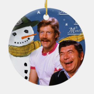 Ornamento De Cerâmica Passando No Natal De 2020