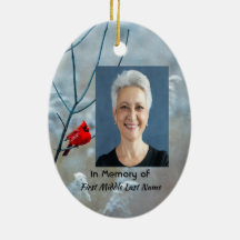 Pássaro Vermelho Cardinal do Memorial Keepsaame