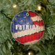 Ornamento De Cerâmica Patriot Flag dos EUA (Tree)