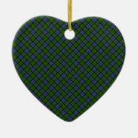 Patterson Clan Tartan Designed Impressão