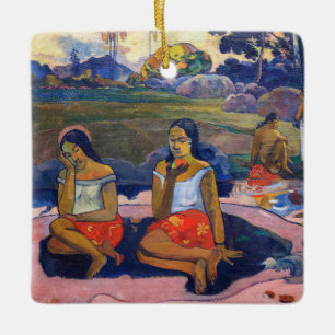 Ornamento De Cerâmica Paul Gauguin - Fonte Sagrada, Sonhos Doces