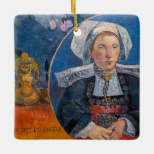 Ornamento De Cerâmica Paul Gauguin - O Belo Anjo, Pont-aven