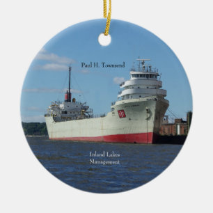 Ornamento De Cerâmica Paul H. Townsend ornnament