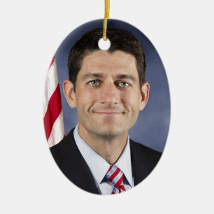 Ornamento De Cerâmica Paul Ryan Ornament
