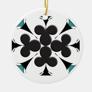 Ornamento De Cerâmica Paus