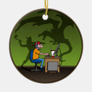 Ornamento De Cerâmica PC Gamer