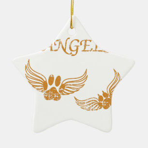 Ornamento De Cerâmica Peças de anjo com dor