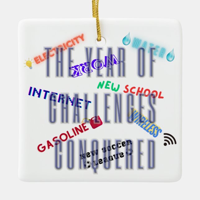 Ornamento De Cerâmica Pedido Especial Novo Pedido de Envio (Frente)