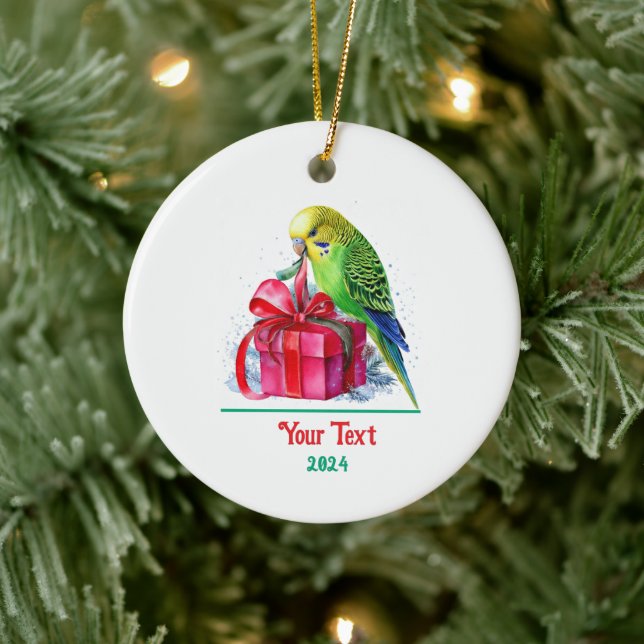 Ornamento De Cerâmica Peito bonito e presente de Natal (Árvore)