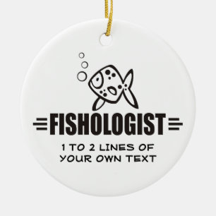 Ornamento De Cerâmica Peixe Personalizado