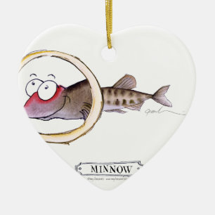 Ornamento De Cerâmica Peixes dos Minnow, fernandes tony
