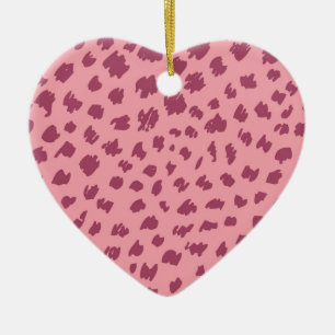 Ornamento De Cerâmica Pele Chita