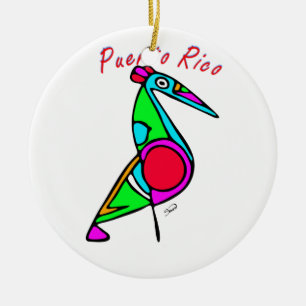 Ornamento De Cerâmica Pelícano Taíno