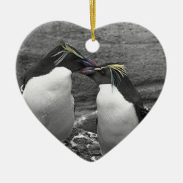 Ornamento De Cerâmica Penguin Colour Splash