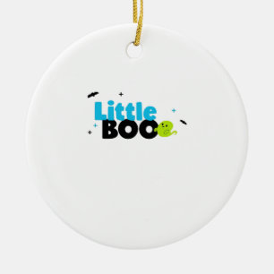 Ornamento De Cerâmica Pequeno Boo Funny Retro