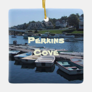 Ornamento De Cerâmica Perkins Cove In Ogunpensar, Maine