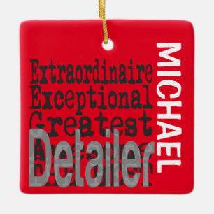 Ornamento De Cerâmica PERSONALIDADE Extraordinária Detalhada