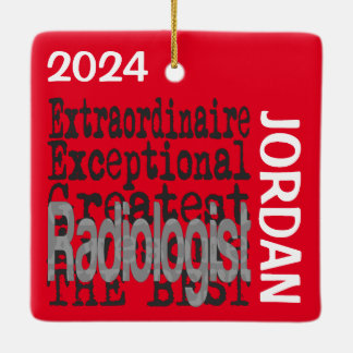 Ornamento De Cerâmica PERSONALIDADE Extraordinária Radiologista