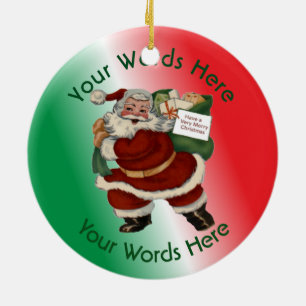 Ornamento De Cerâmica Personalizado do Bombeiro