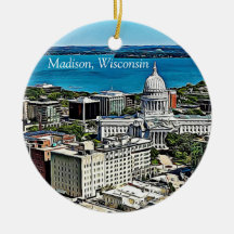 Personalizado Madison, em Wisconsin Cheese Head