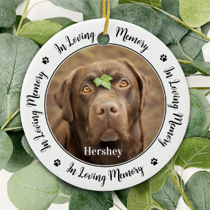 Ornamento De Cerâmica Personalizado Memorial Pet Loss Simpatia 2 Foto