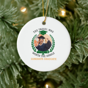 Ornamento De Cerâmica Personalizado O Tassel Valia a Pena Foto De Hassle