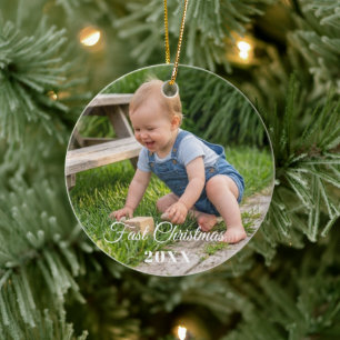 Ornamento De Cerâmica personalizar Natal profissional personalizado