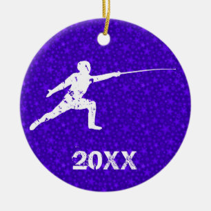 Ornamento De Cerâmica Personalize-o, cercando