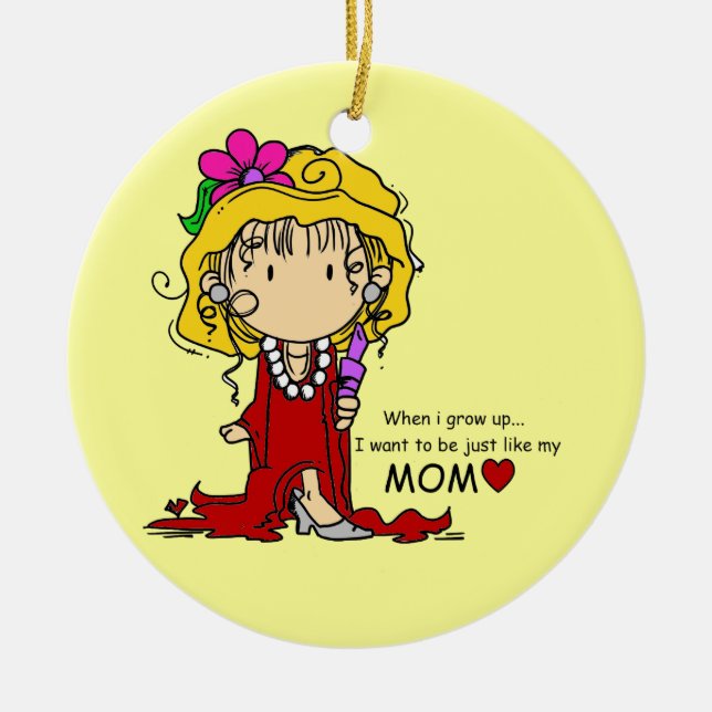 Ornamento De Cerâmica Personalize o produto (Frente)