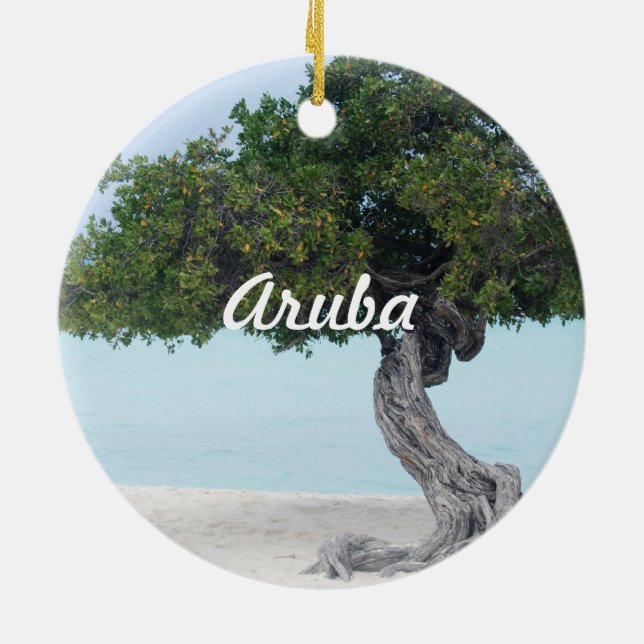 Ornamento De Cerâmica Personalize o produto (Traseira)