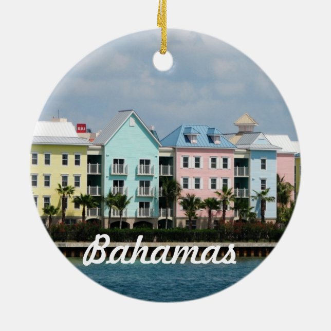 Ornamento De Cerâmica Personalize o produto (Traseira)