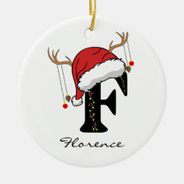 Ornamento De Cerâmica Personalized Family Christmas Ornament for Friends